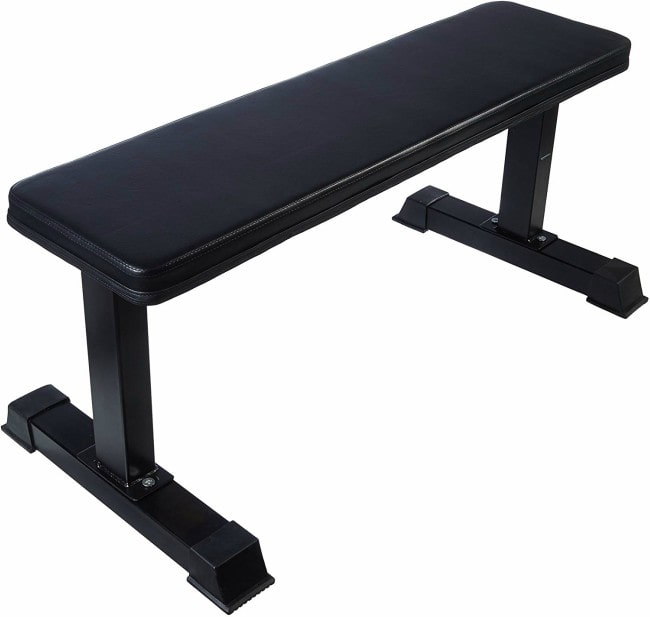 AmazonBasics Flat Weight Workout Exercise Bench